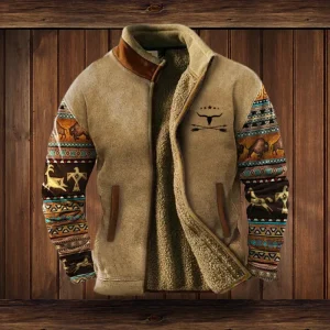 Pierre - Veste Style Western Chaude homme