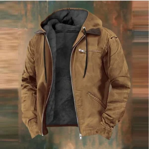 Pierre - Veste en Cuir Élégante et Moderne