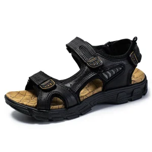 Oscar - Sandales en Cuir Confortables pour Homme